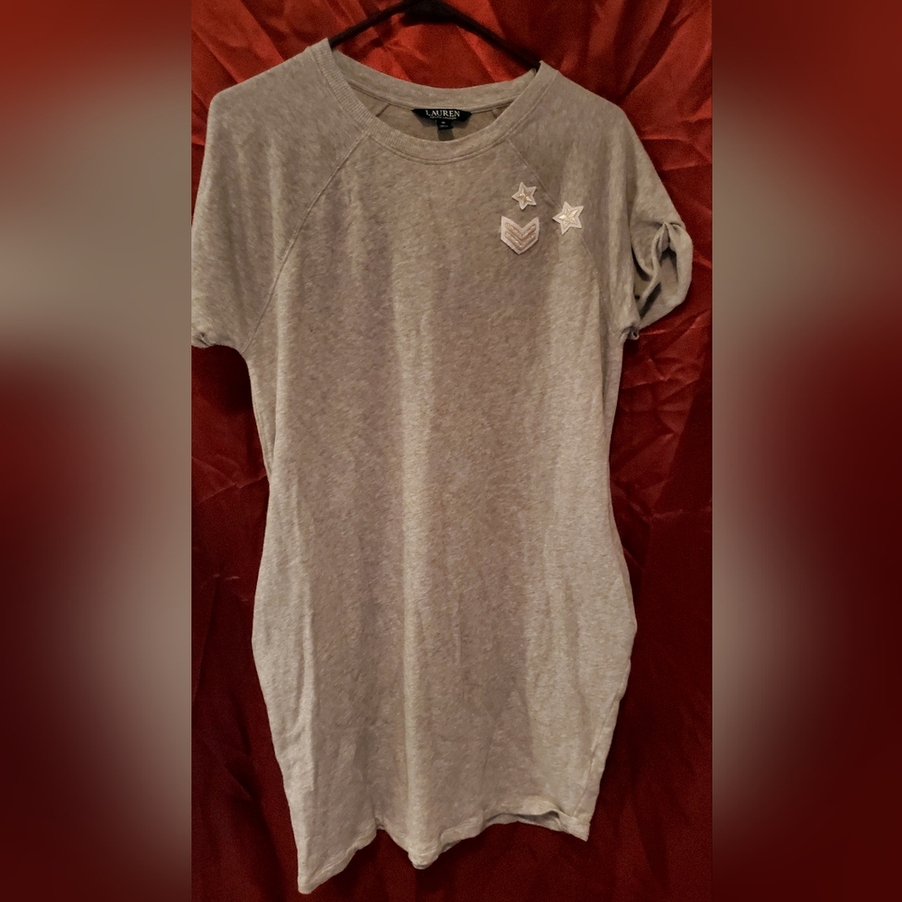Ralph Lauren Gray Mini Dress
